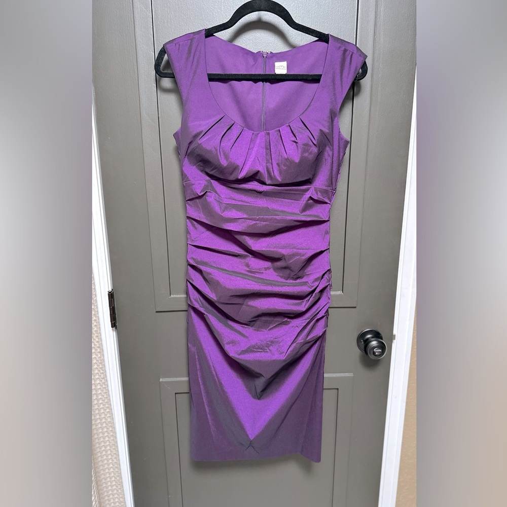 Sangria body-con dress